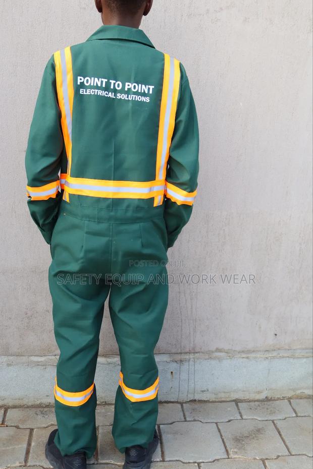 Reflective Safety Coverall - main view