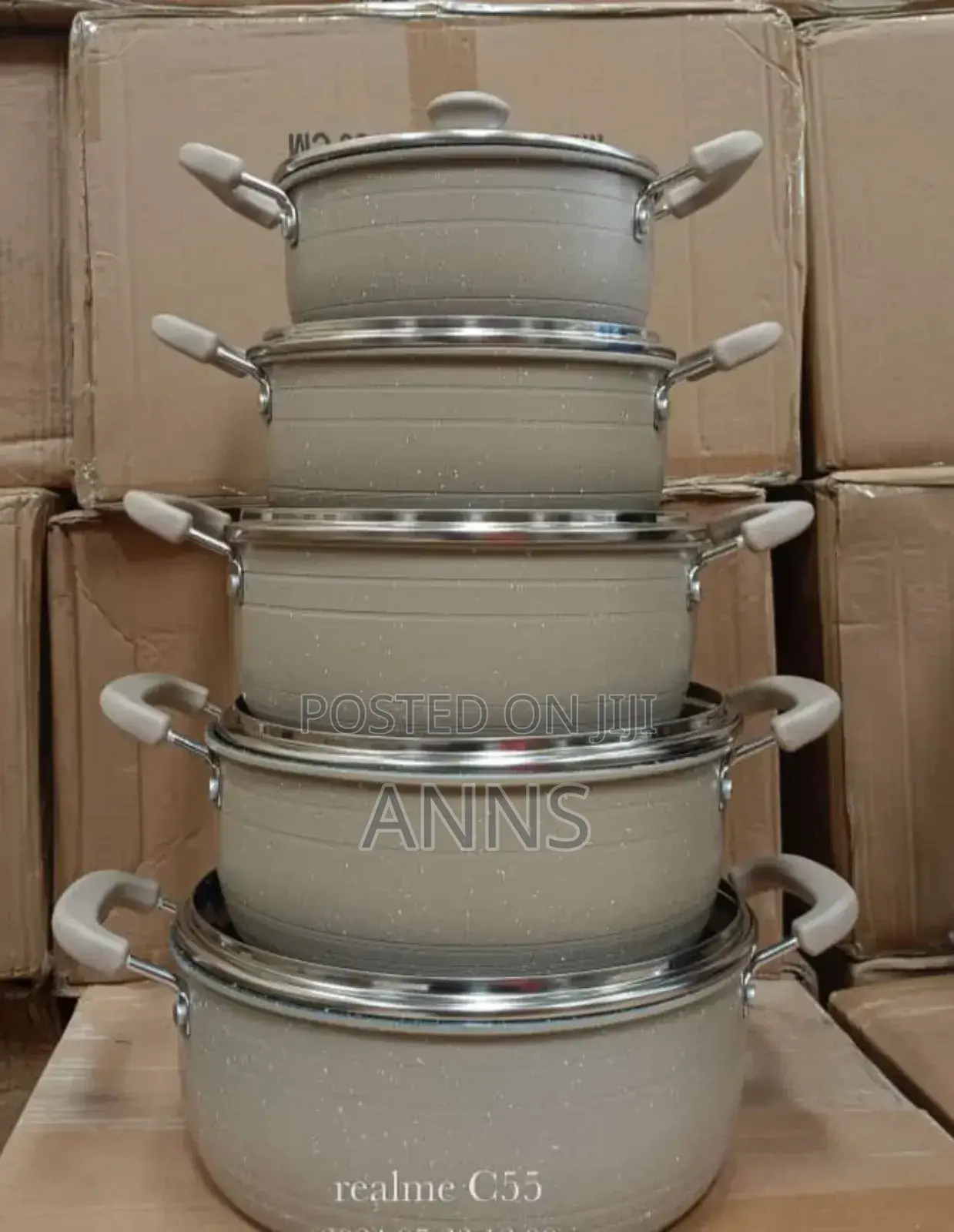 New Model Nonstick Jp Cookware 10pc