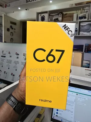 New Realme C67 256 GB Black