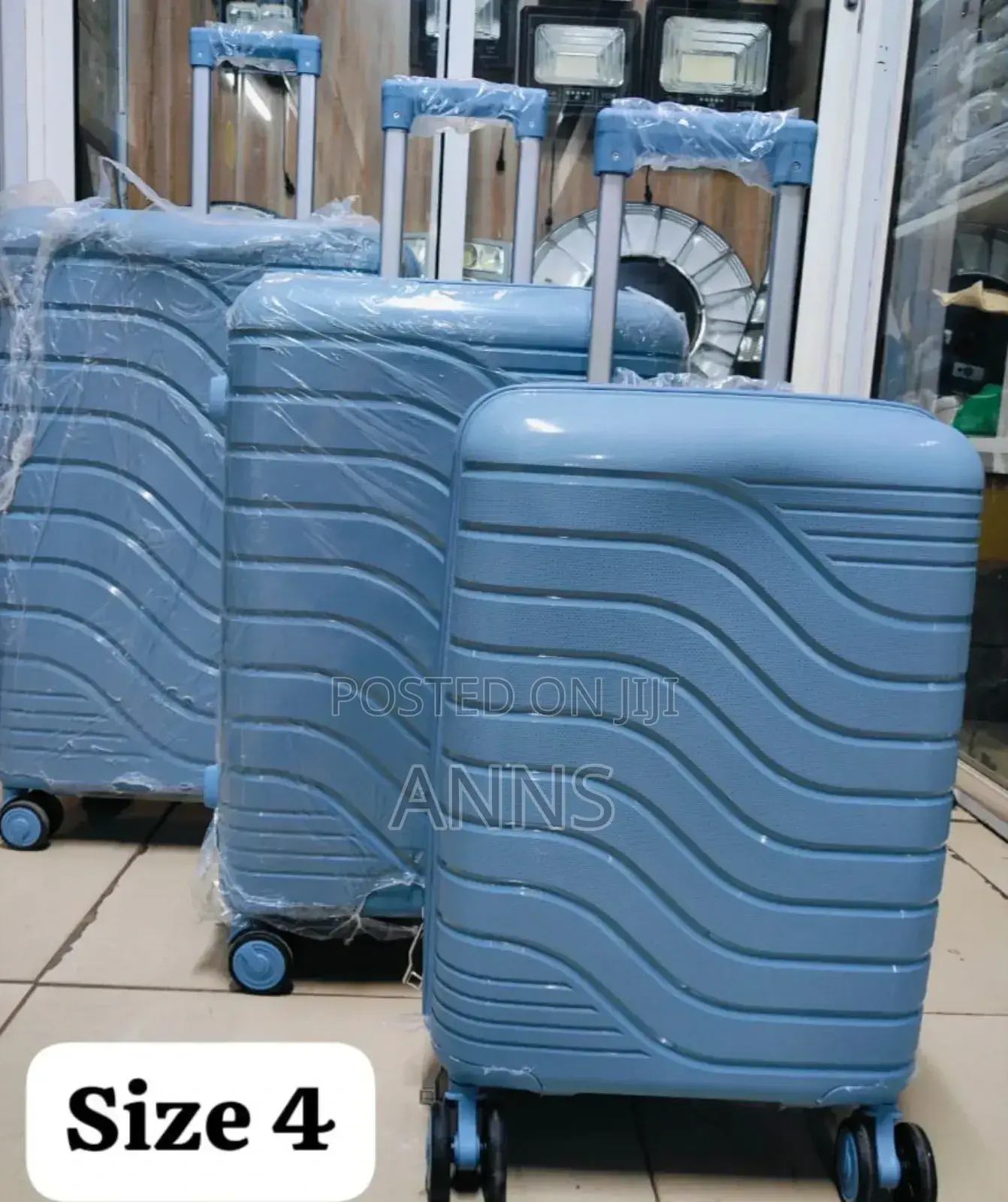 3 in 1 Unbreakable Rubber Suitcase