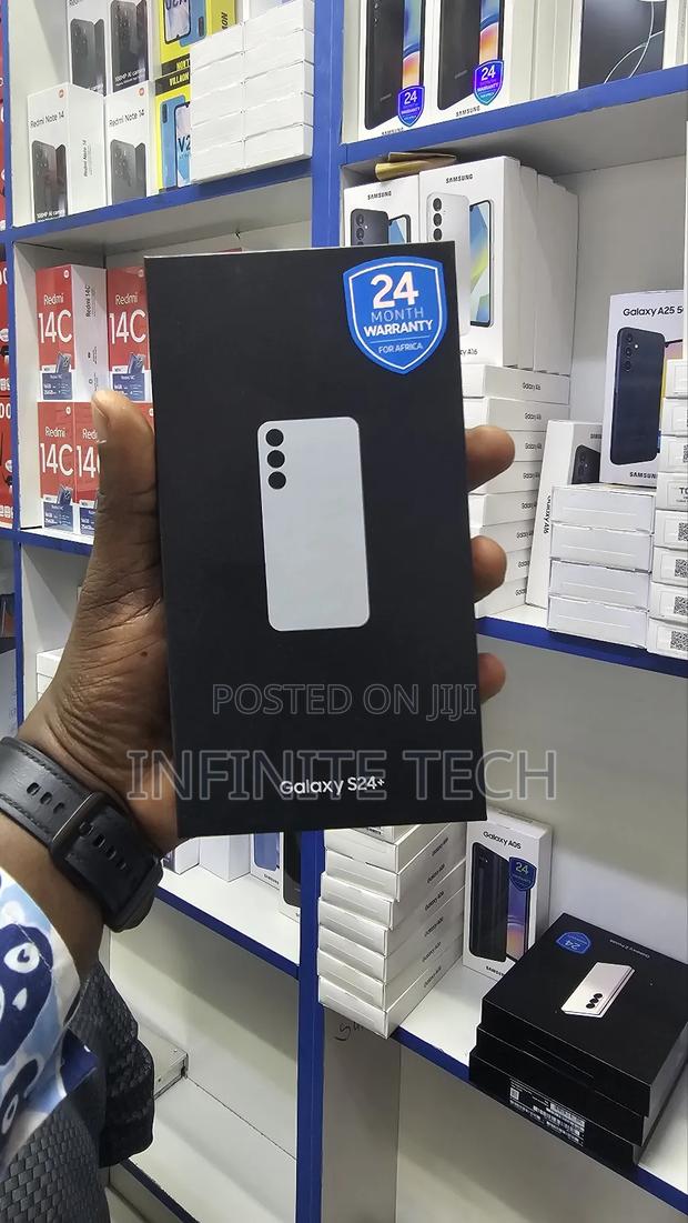 New Samsung Galaxy S24 Plus 256 GB Black - main view