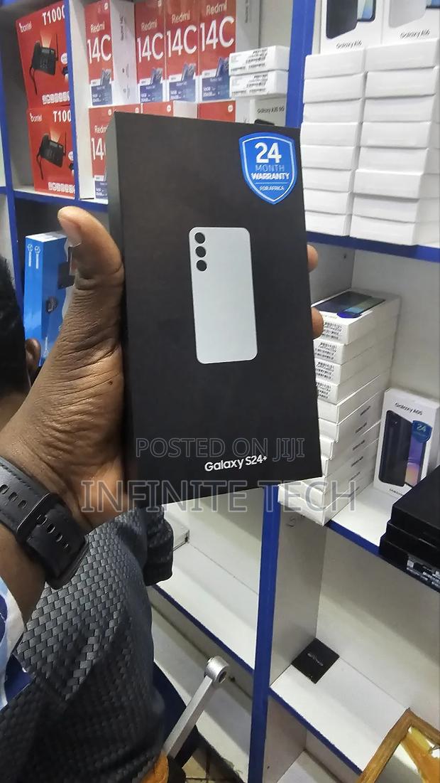 New Samsung Galaxy S24 Plus 256 GB Black - thumbnail 2