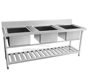 Stainless Steel Cleaning Sink.