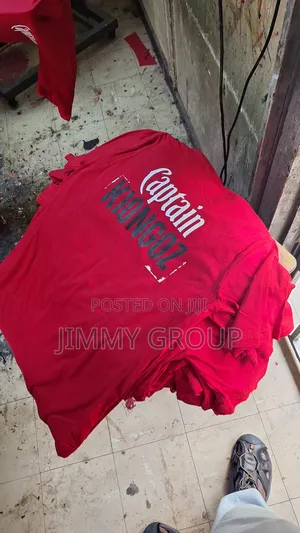 Red T Shirts Screen Printing 