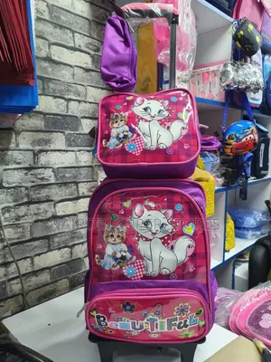 Pink 3in1 Trolley Bag for Girls