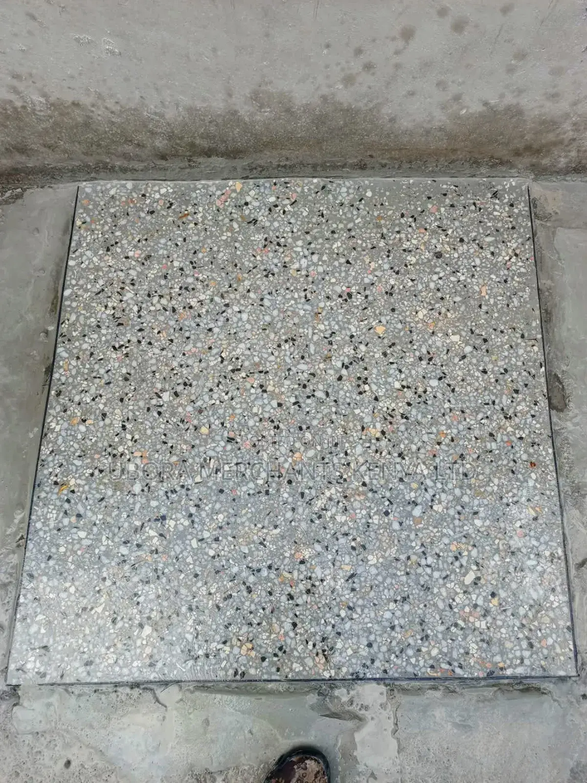 Terazzo Flooring on Manholes
