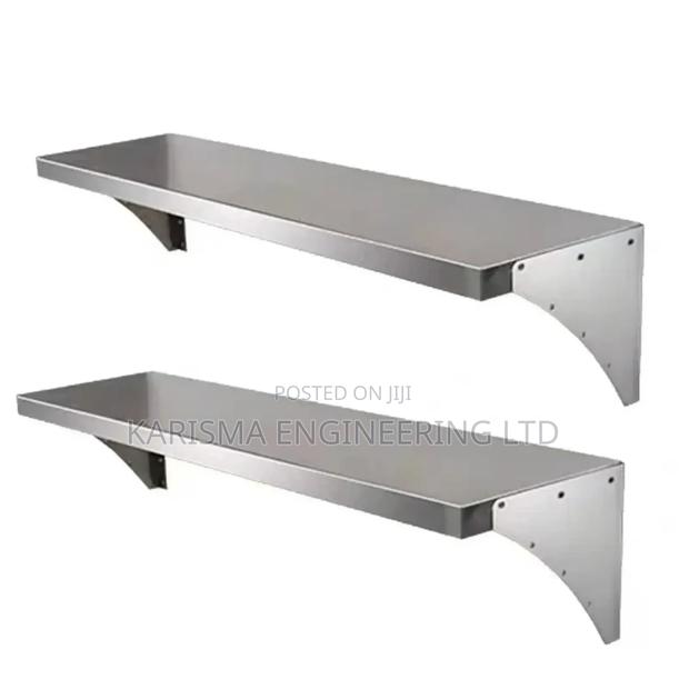 Stainless Steel Storage Wall Shelves
