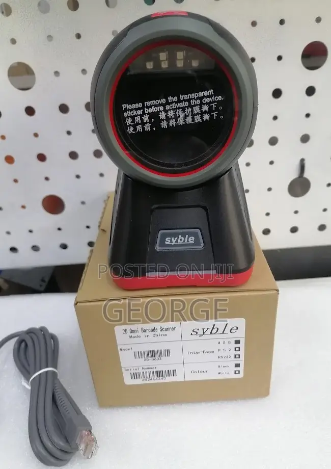 Xb8602 Syble Brandnew Round Table Mount Scanner