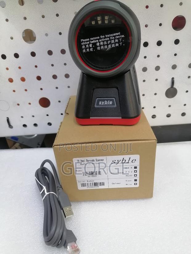 Reliable Round Table Mount Xb8602 Barcode Scanner - main view