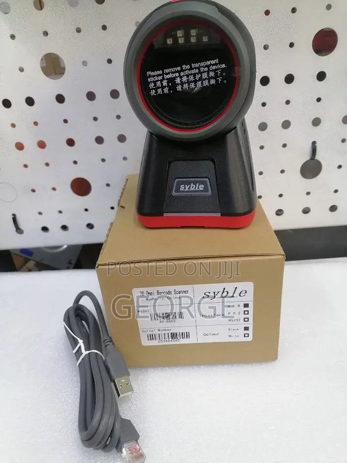 Reliable Round Table Mount Xb8602 Barcode Scanner