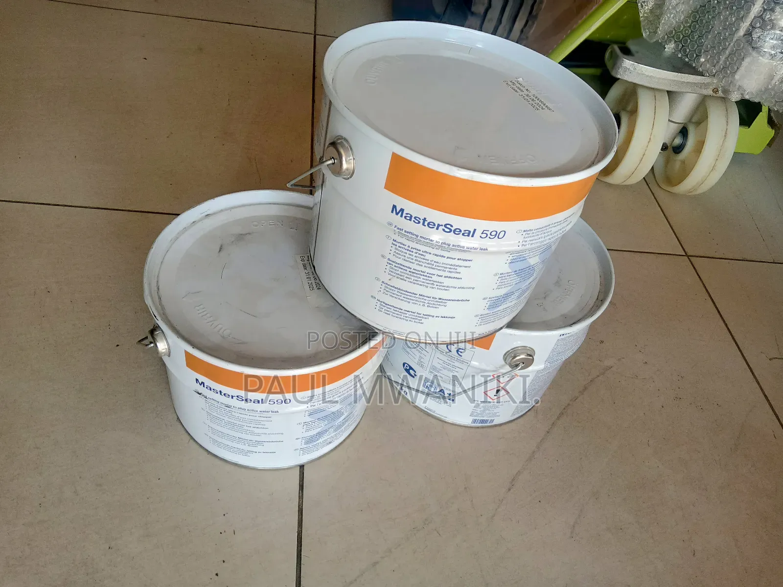 Masterseal 590 Water Plug 5kg
