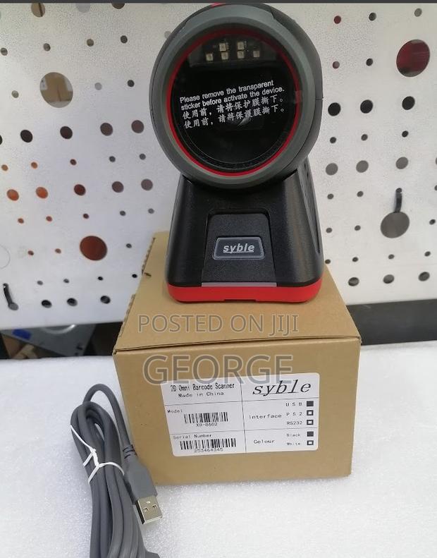 Imported Round Table Mount Xb8602 Barcode Scanner - main view