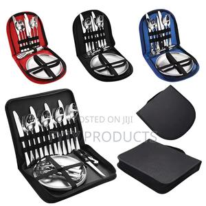 Stainless Steel Camping Kitchen Tableware Camping Picnic - thumbnail 2