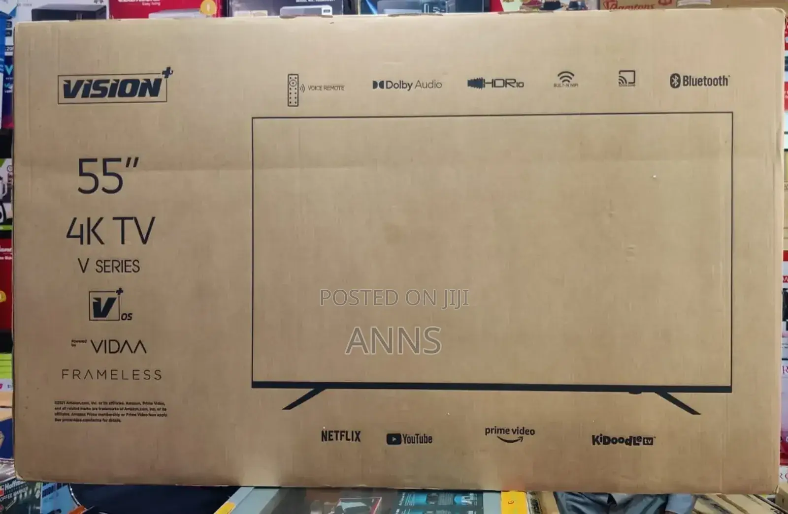 Vision 55" Smart Frameless Television