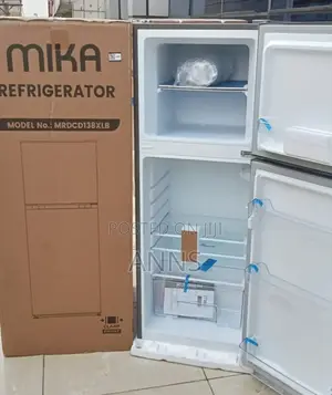 Mika 138L Defrost Double Door Fridge ~Excellent Compartment