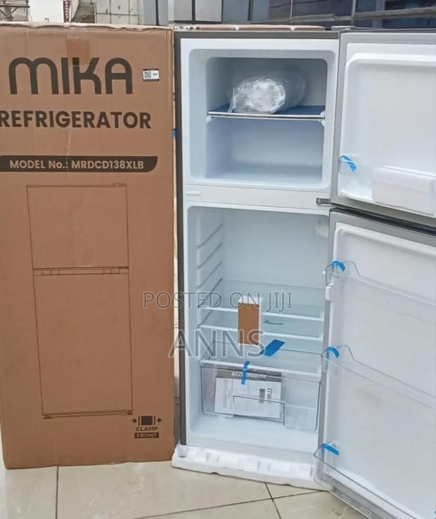 Mika 138L Defrost Double Door Fridge ~Excellent Compartment