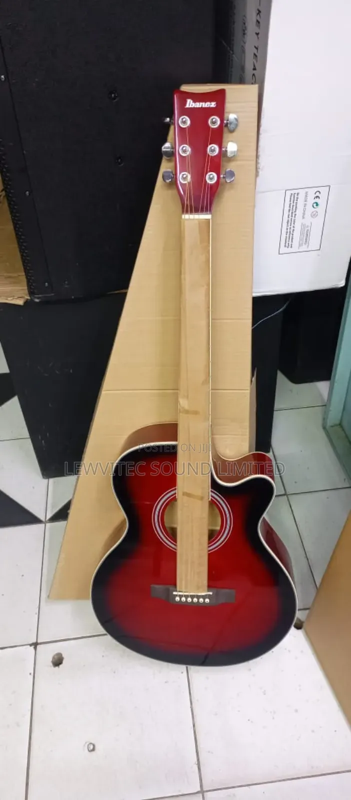 Medium Red Wine Guitar