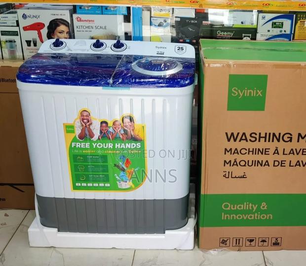 Syinix Top Load 10kgs Wash/ Spin Laundry Machine
