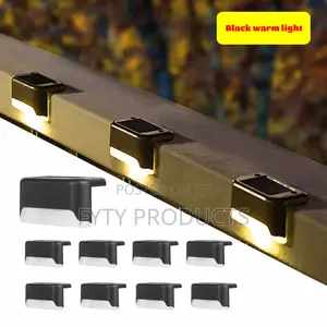Rechargeable Waterproof Solar Deck Lamp Outdoor Emergencyled