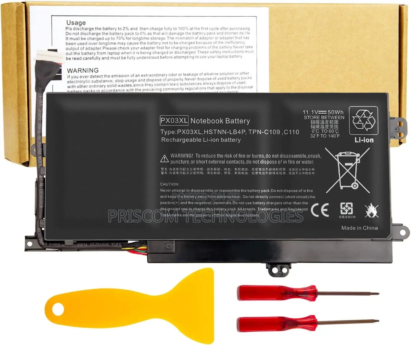 Notebook Battery for HP Touchsmart M6 M6-K M6-K125dx M6-