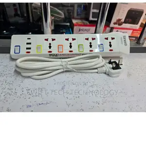 *Starworth Extension 4way With USB Ports*