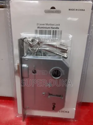 Lock.Aluminium 2 Lever Moment Mortise Lock Set