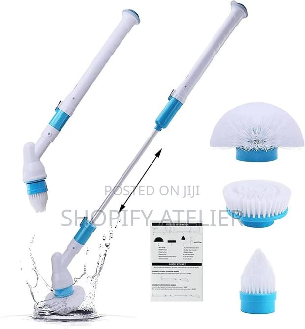 Hurricane Spin Electric Scrubber Including 3 Scrubbing Heads - thumbnail 3