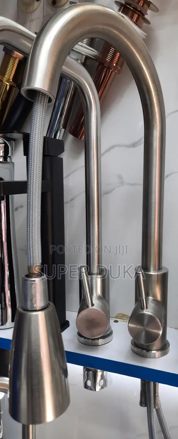 Mixer Tap.Long Neck Kitchen Pull Out Pillar Tap