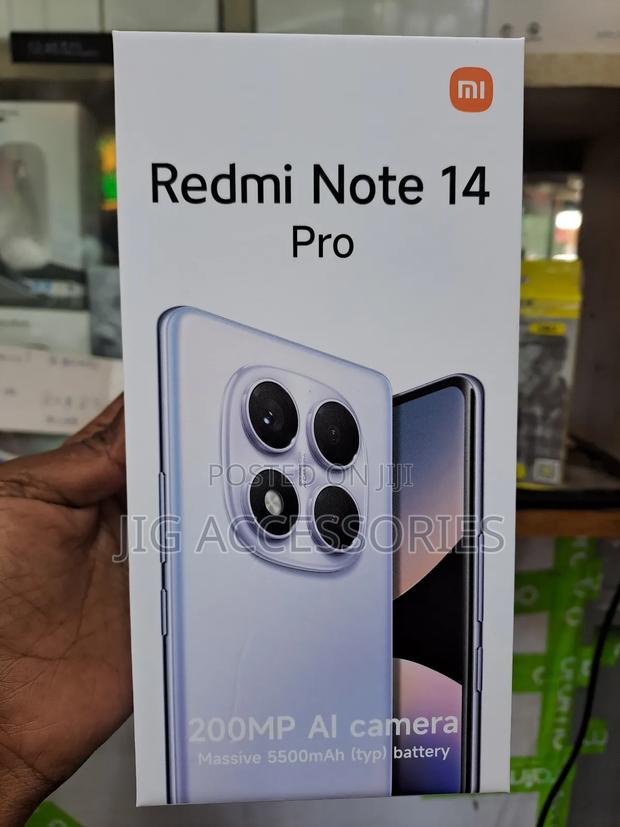 New Xiaomi Redmi Note 14 Pro 256 GB Blue