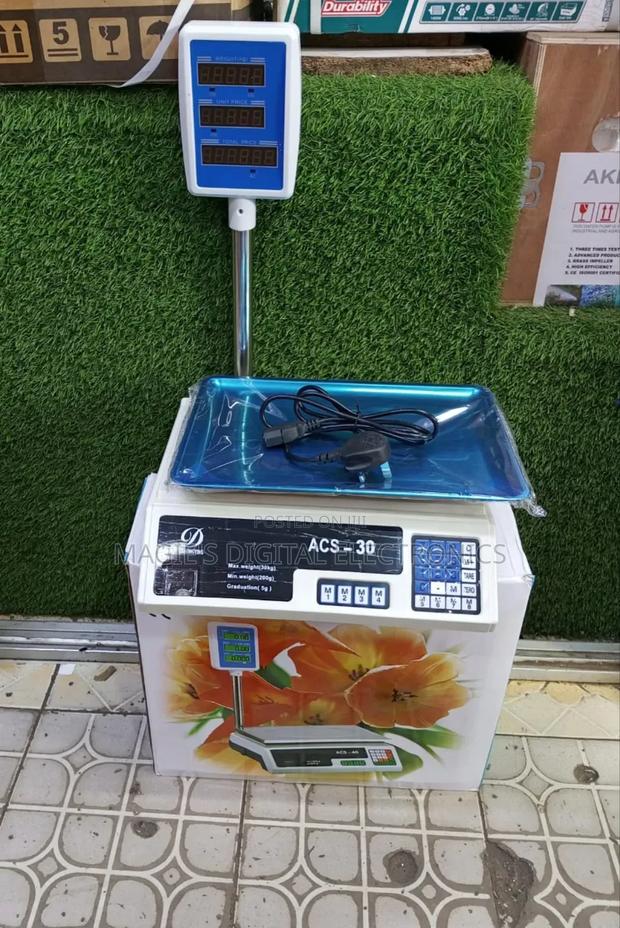 SCS 30 Weighing Scale With Hand - main view