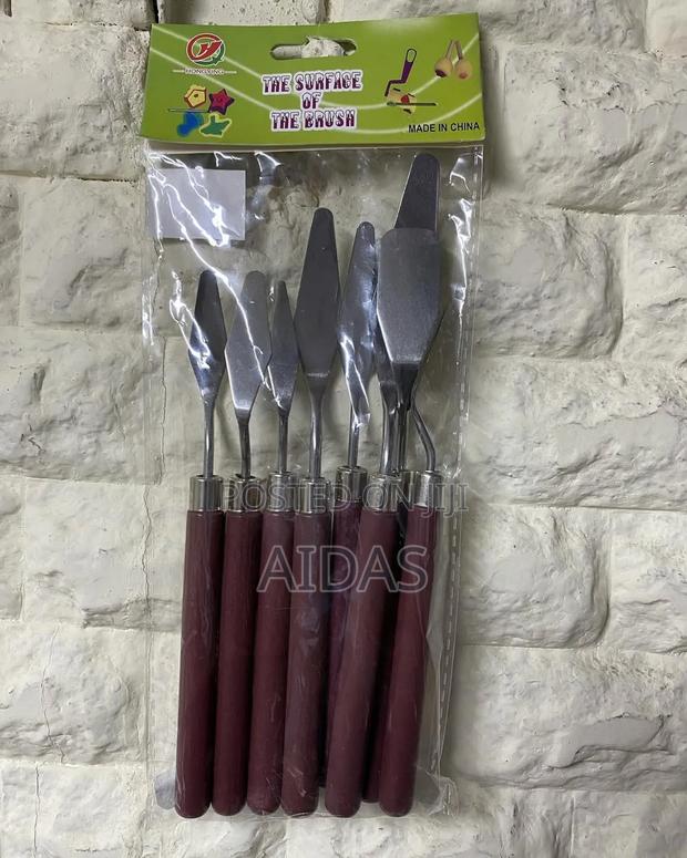 8 Pieces Artistic Palette Knives - main view
