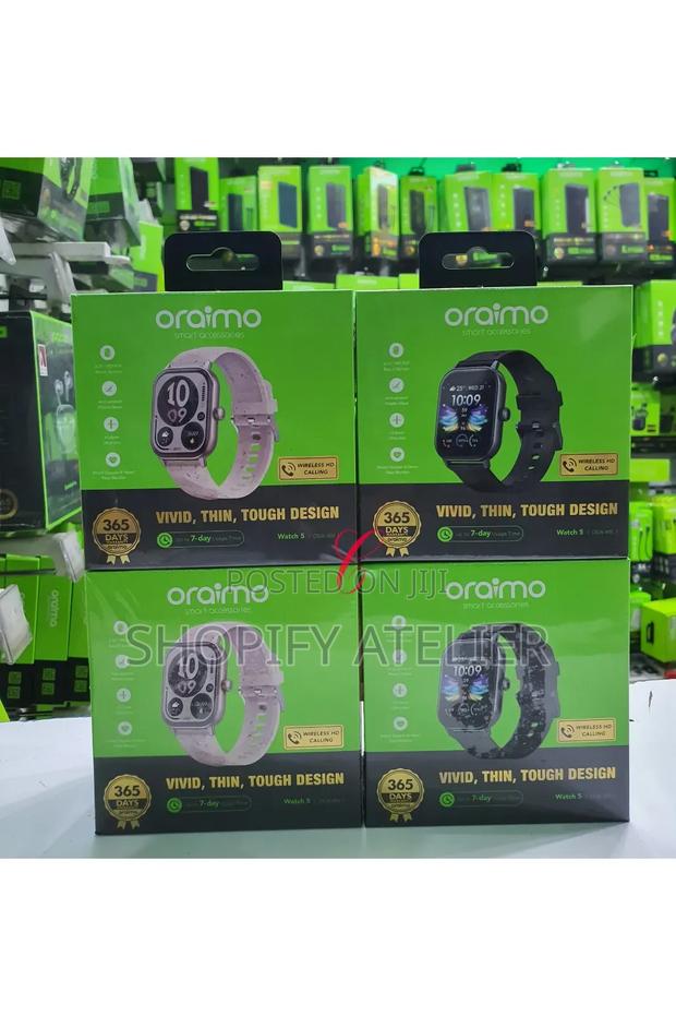 Oraimo Watch 5 OSW-805 2.01" HD Panda Glass Smart Watch