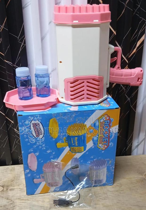 Rechargeable Bubble Gun - main view