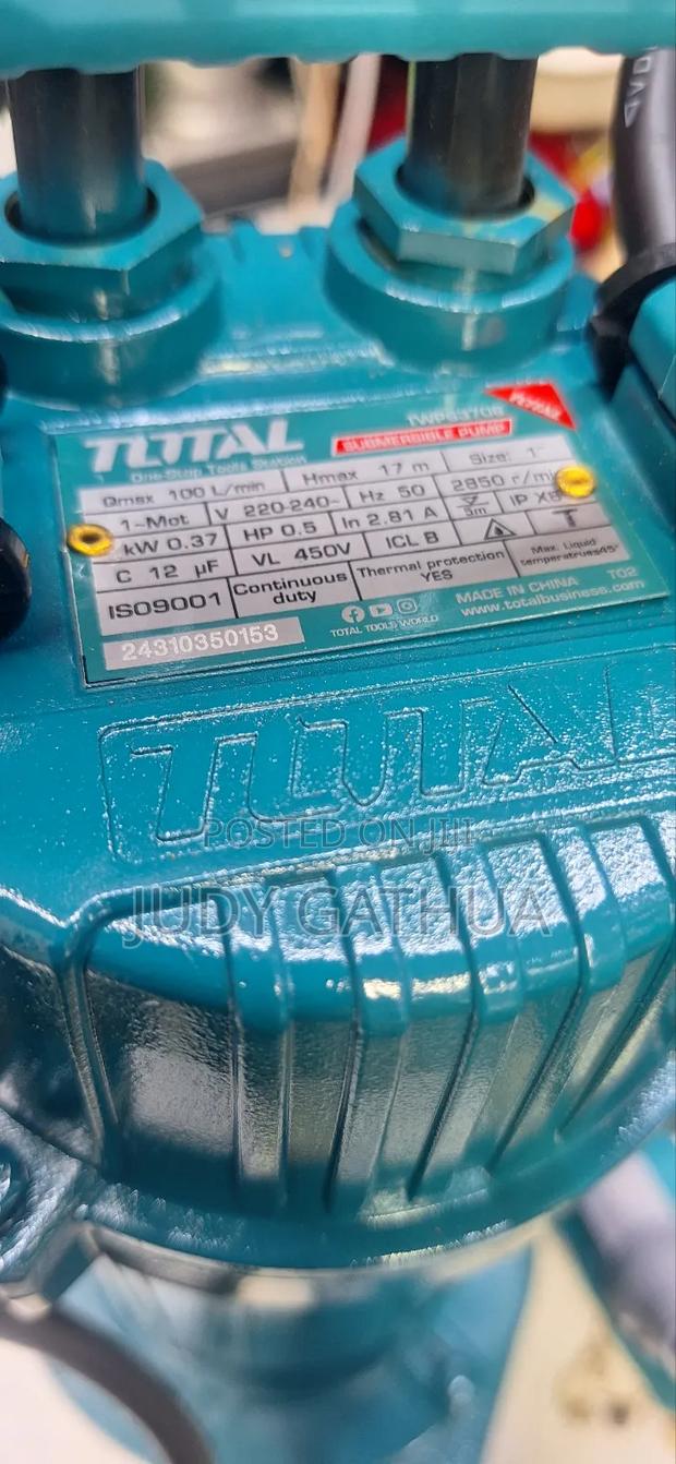 Total Submersible Pump Shallow Well 0.5hp