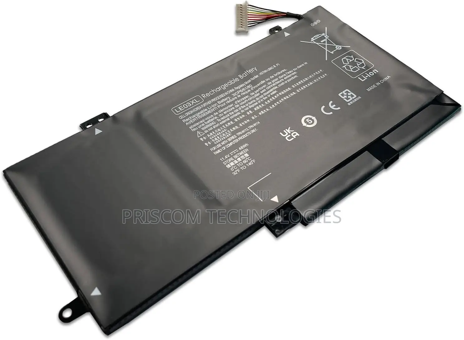 Laptop Battery for HP LE03XL HSTNN-UB60