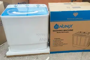 Nunix 7.5kgs NU75- 2001 Twin Tub Washing Machine