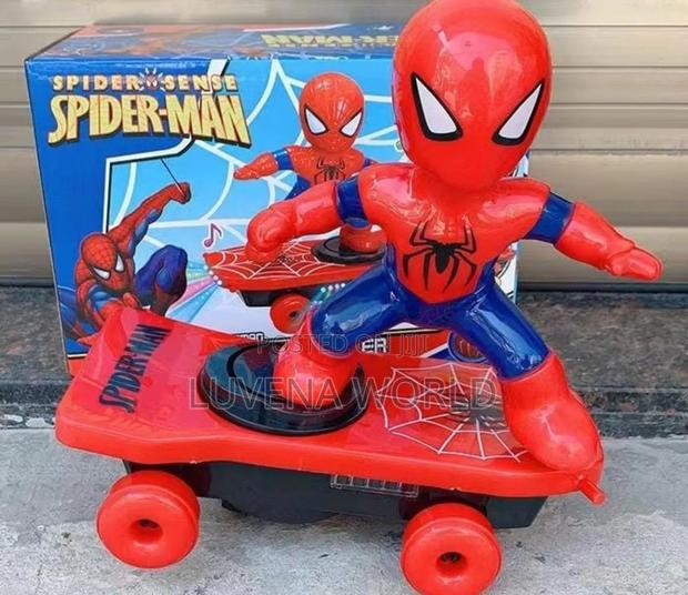 Spiderman Skateboard - main view
