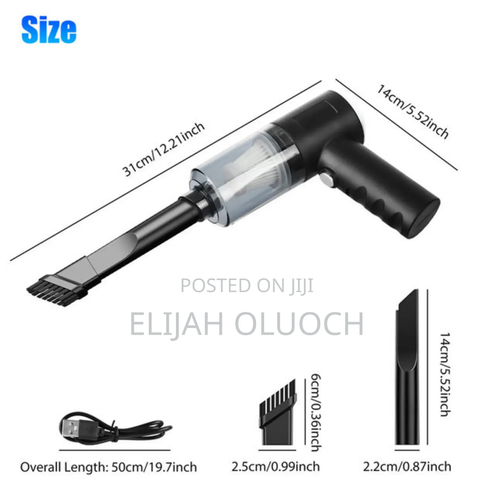 Strong Suction Jb-107 Multifunctional 3in1 Vacuum Cleaner