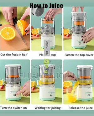 Rechargeable Electric Citrus Juicer