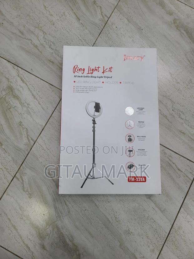 Jmary 10 Inch Ringlight Plus Stand FM536A