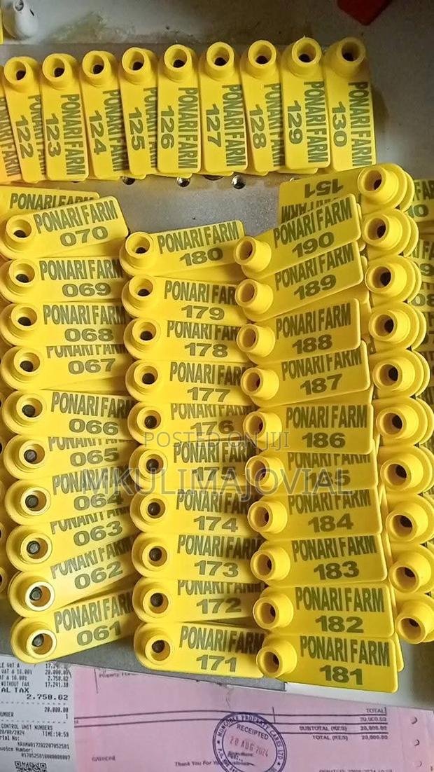 Customized New Ear Tags - main view