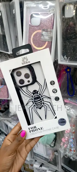 Miko Creative Spider Phone Case for iPhone 14 Pro Max
