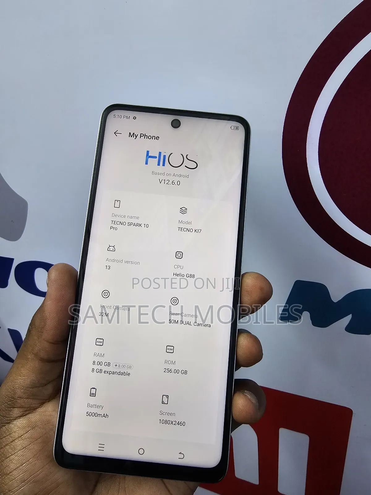Tecno Spark 10 Pro 256 GB Black