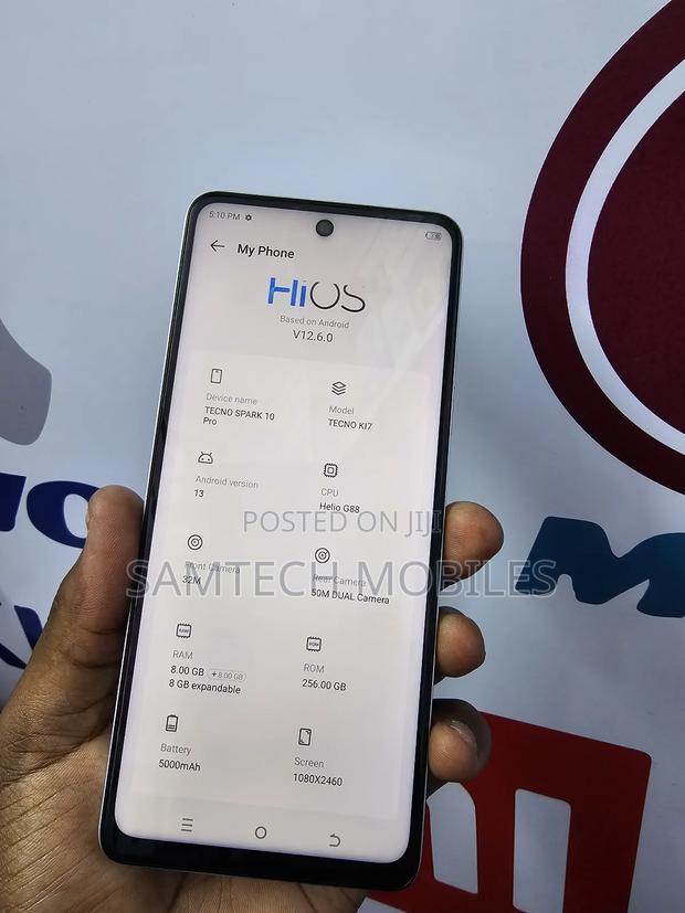 Tecno Spark 10 Pro 256 GB Black - thumbnail 4