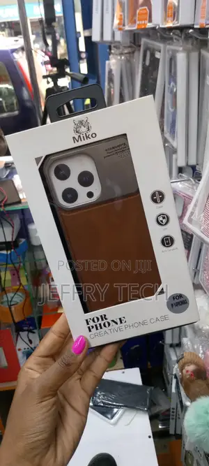 Luxury Metal Leather Phone Case for iPhone 14 Pro Max