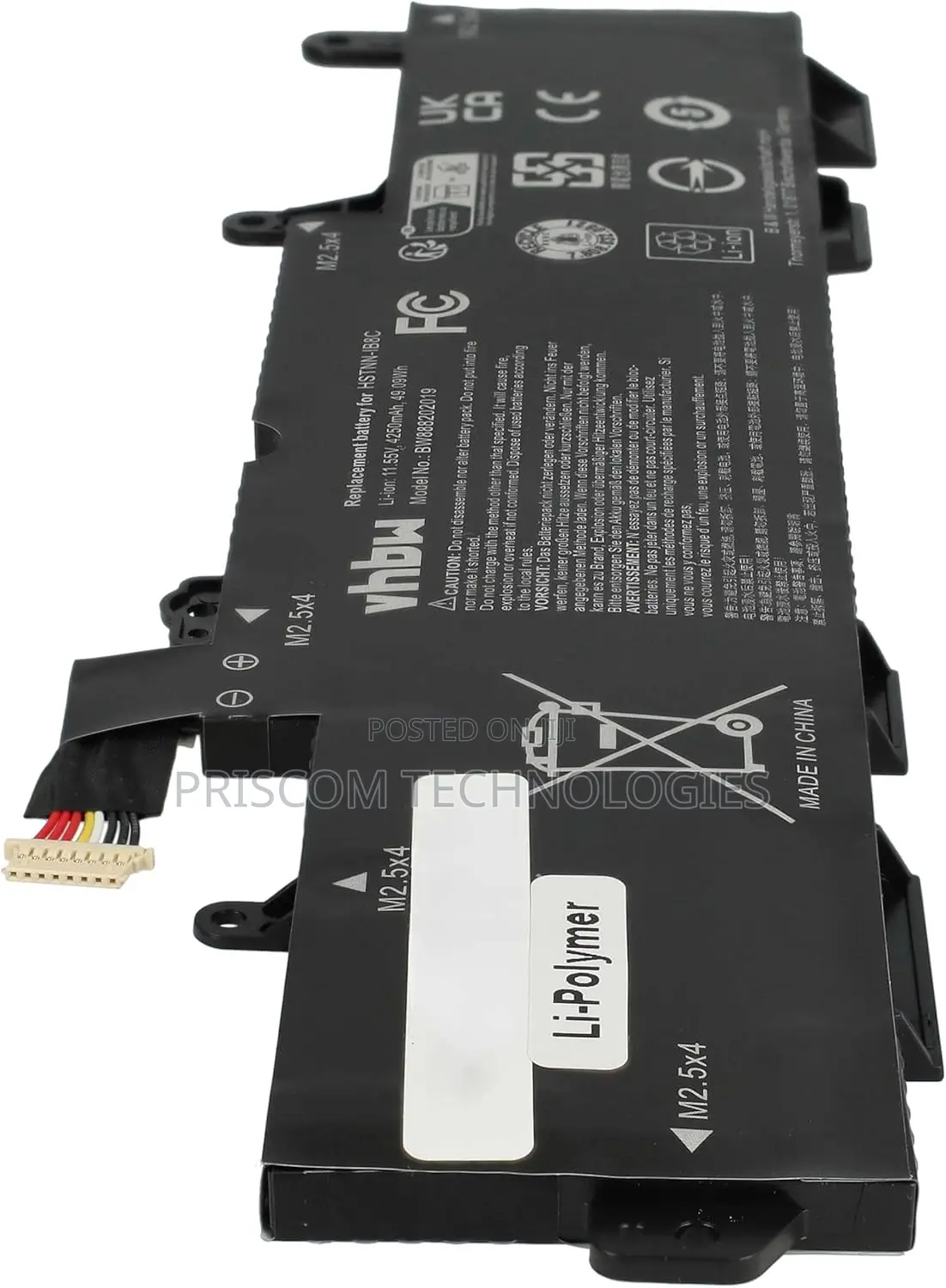 HP Elitebook 850 G5 Zbook 15U G5 G536, 42, 44 Seriesbattery