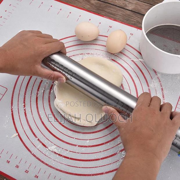 Stainless Steel Rolling Pin - thumbnail 2