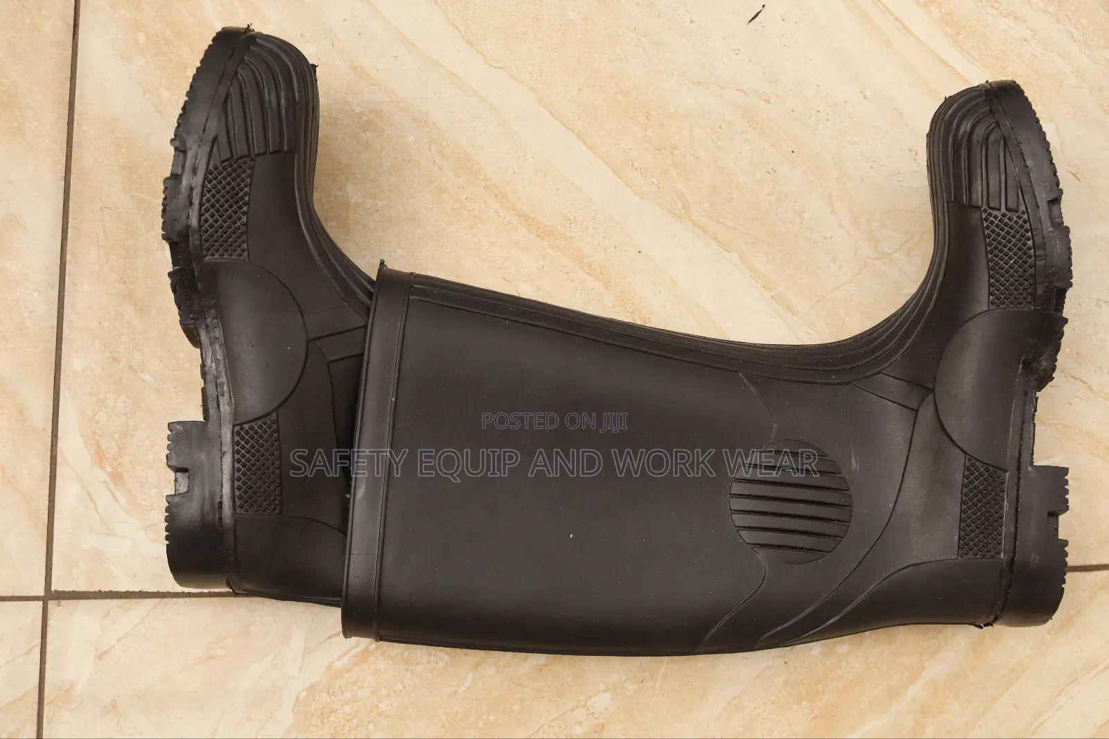 Heavy Duty Leather Gumboots