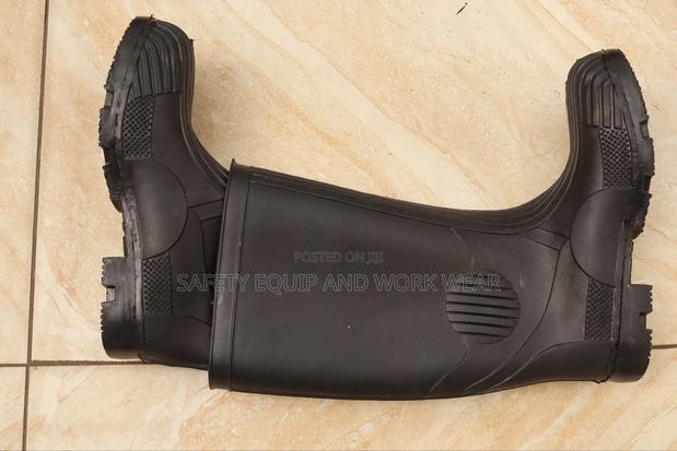 Heavy Duty Leather Gumboots - main view
