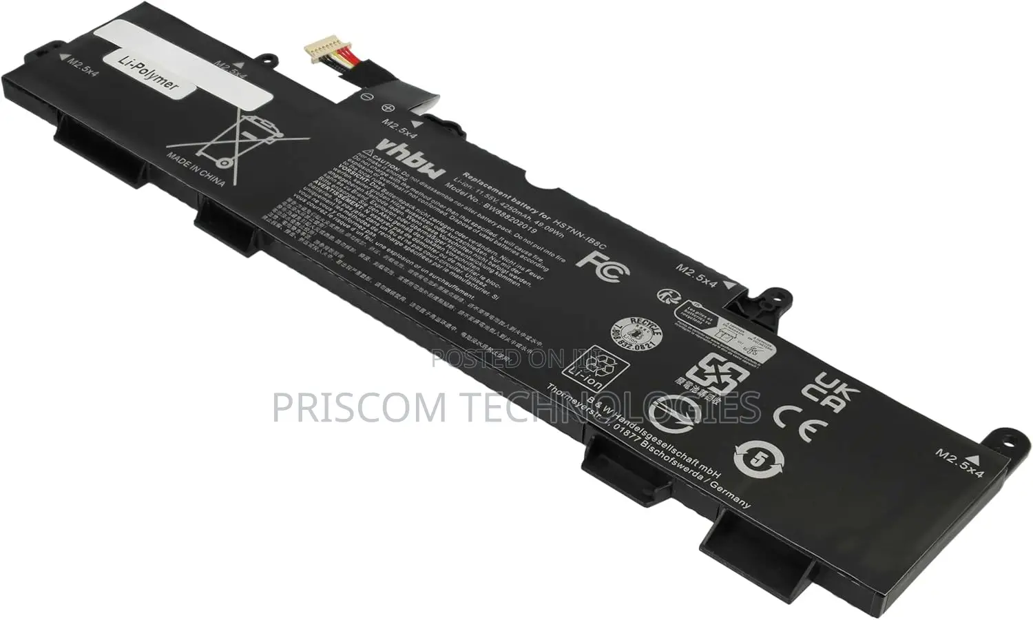 HP Elitebook 850 G5 Zbook 15U G5 G536, 42, 44 Seriesbattery